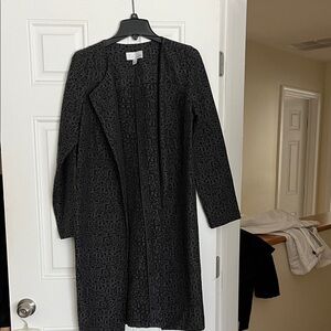 Elegant Black Patterned Women's Sweater